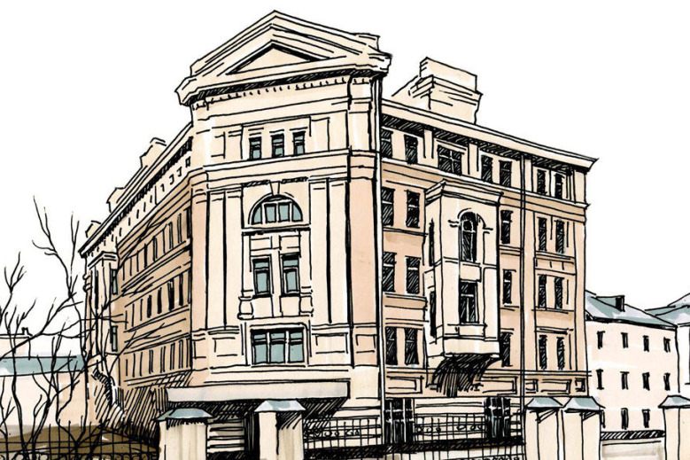 Illustration for news: HSE. Cornerstone: Milyutinsky Pereulok, 13, Building 1